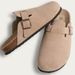 Litfun New Women Clogs For Women Fashion Cork Suede Mules Slipper Classic Cork Antislip For Outdoor Slippers With Arch Support_vogvips.com