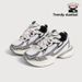 Thick-Soled Color-Block Dad For Women 2026 Spring Sneakers Couple Shallow Casual Women's Shoes Shock-Absorbing Fashion_vogvips.com