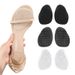 Ultra-Soft Silicone Forefoot Cushion Pads – Non-Slip Half Insoles For High Heels & Dress Shoes (Black, Nude, Black/White Dots, Clear)_vogvips.com