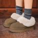 Hot-Selling Winter New Thick-Soled Snow Boots For Women Genuine Leather Non-Slip Warm Thickened Tazte Wool Lined_vogvips.com