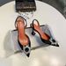 Solid color pointed women's sandals new sun buckle rhinestone high-heeled shoes with a glass with a baotou women's shoes_vogvips.com
