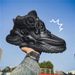 new mid cut men's shoes trendy and versatile fashion thick soled shoes non slip breathable wear resistant shock absorbing casual sports shoes_vogvips.com