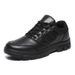 European Warm Series Autumn Winter Black Men's Outdoor Sports Training Leather Low-top Work Duty Soft Sole Patrol Security Shoes_vogvips.com