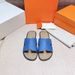 In-Stock Spring/Summer New Classic H-Buckle Flat Trendy Genuine Leather Beach , Fashionable Korean-Style Outdoor_vogvips.com