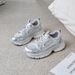 Sponge Cake Thick Bottom Dad Shoes, New Mesh Breathable Eye-catching With Small High Heel_vogvips.com