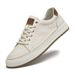 Men's Shoes Little White Shoes First Layer Cowhide Board Shoes Men's Casual Shoes Board Shoes_vogvips.com