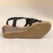 Cross Border Foreign Trade New Style Bohemian Women's Shoes Beaded Mid Heel Open Toe Wedge Heeled Flat Soled Summer Casual Tassel Sandals_vogvips.com