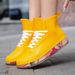 Couple Trendy Men's Low-Top Rain Boots Outdoor Motorcycle Lace-Up Women's Lightweight Rubber Shoes Non-Slip_vogvips.com
