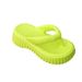 Women's Summer Flip-Flops Outdoor Wear, Non-Slip Thick Sole, Comfortable Slippers With Fashionable Platform Sole For_vogvips.com