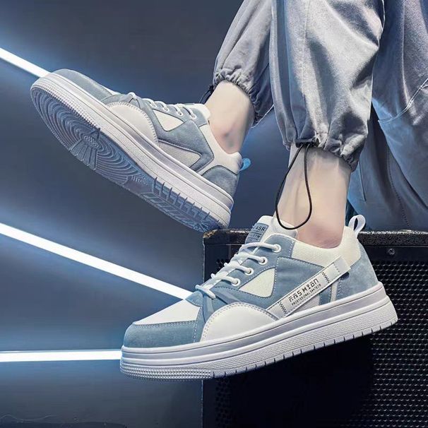 2024 New Summer Sneakers Youth Trendy Versatile Casual Men's Low-top Sports Flat Shoes_vogvips.com