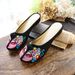 Slippers Embroidered Cloth Shoes China-Chic Quintessence Facial Makeup Flowery Women's Sandals_vogvips.com