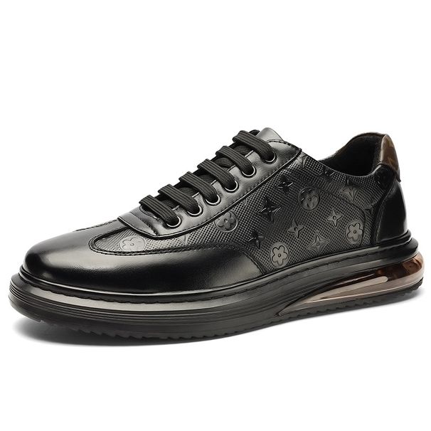 Flat Men's Shoes Round Head Sports And Leisure Men's Shoes Board Shoes Men's Men's Low-heeled Loafers_vogvips.com