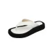 Black/white Mixed Color Thick Bottom Flip Flops Women Famous Designer Clip Toe Slippers Ladies Platform Jandal Slides_vogvips.com