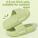 Popular "Stepping On Poop" Style Thick Soled EVA Slippers For Men, Summer Indoor Bathroom Shower, Non Slip, Cool And Durable For Couples And Women._vogvips.com