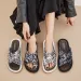 Thick For Women's Outdoor Wear 2026 Summer New Cross Shaped Soft Soled Fashionable Cool Slippers_vogvips.com