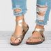 Women’s Shoes Summer Large Size Sandals Cork Bottom Roman Toe Belt Buckle Wrap Sandals For Women_vogvips.com