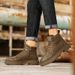 European Warm Series Ultra-fiber Leather High-top Black Work Casual Short British Style Fashion Cold-adhesive Martin Men's Boots_vogvips.com