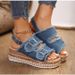 Niche Women's Summer Outdoor Slippers 2024 Casual Thick-Soled New Beach Roman Sandals_vogvips.com