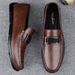 Men's Doudou Shoes Casual Leather Shoes Men's Genuine Leather Loafers_vogvips.com