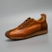 2024 New Autumn Men's Trendy Season Comfortable Brown Versatile Low-top Genuine Leather Agan Shoes_vogvips.com