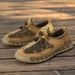 Men's Summer Breathable 2025 New Mesh Casual Hiking Sneakers Lightweight Slip-On Soft Sole Driving Shoes_vogvips.com