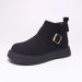 2026 Square Buckle Thick Sole Popular Martin For Women Autumn Winter New Fashion Versatile Comfortable Casual Warm Short_vogvips.com