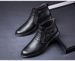 Men's Embossed Crocodile Chelsea Boots Pointed Middle Top Short Boots Wind Martin Boots Men's_vogvips.com