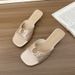 Women's French Style Wedge Sandals Open Toe Elegant Fairy like Spring Summer 2026_vogvips.com