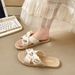 Women's Flat Sandals Bohemian Style Xishuangbanna Outdoor Summer Slides Match Dresses Versatile Seaside Beach Sandals_vogvips.com