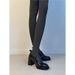Formal Heels Sole High Intelligence Soft Leather Round Toe Simple Commuting Comfortable Silent Music Blessing Shoes For_vogvips.com