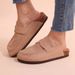 CRACOMIN Summer New Clogs Slippers For Women Non-slip Leisure Sandals Cork Insole Outdoor Slides Slip On Fashion Women's Mules_vogvips.com