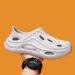 Chaoshiji Men's Fashion Platform Summer 2026 Thick Sole Soft Eva Clogs Garden Shoes For Women Hollow Out Non Slip Beach_vogvips.com