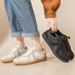 Couple Versatile Casual White Korean Style Unisex Training Flat Sneakers Forrest Gump Shoes For Women F8815_vogvips.com