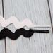 Solid Color S-shaped Wavy Ribbon Light Luxury Fashion With The Trend Of Retro Small White Shoe Rope_vogvips.com