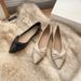 Women's Comfortable Pointed-Toe Flat Shoes - Soft Sole Spring Loafers For Casual & Office Wear (Black, Beige, Sizes 35-43)_vogvips.com