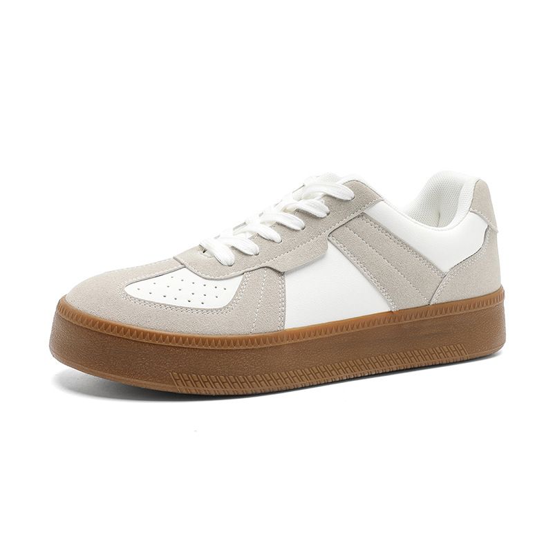 Men's Casual Height Increasing Training Shoes Summer Thick Soled Soft Soled Breathable Mesh Sports Sneakers White X559_vogvips.com