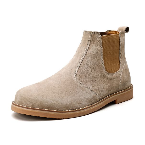 European Warm Series Men Stylish Large Size 45 46 Genuine Leather Autumn Winter Men's British Martin Boots_vogvips.com