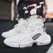 High-top Sock Sneakers Men Trendy Hip-hop Sports Shoes Male Mesh Breathable Jogging Shoes Oversize Walking Shoes Male Footwear_vogvips.com