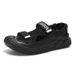 Men's Sandals Soft Sole Men's Soft Sole Sandals For Summer - Breathable Roman Style Beach Shoes With Anti-Slip Sole Breathable Closed Toe Sandals_vogvips.com