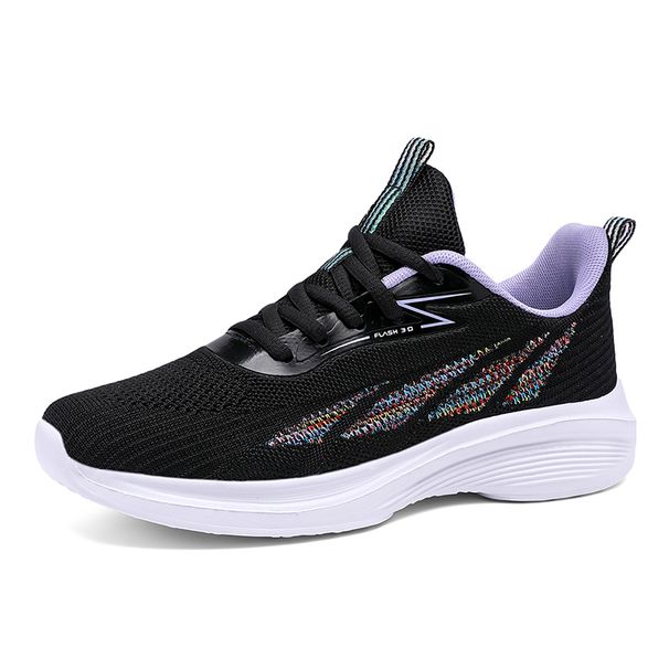 Casual Running Summer Fashion Anti Slip Hiking Mesh Breathability Athletic Shoe Tennis Woman Trend Woman Sneakers Green Black_vogvips.com