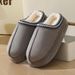 New Autumn Winter Lace Fashion For Men And Women Couples Indoor Outdoor Warm Cotton Slippers_vogvips.com