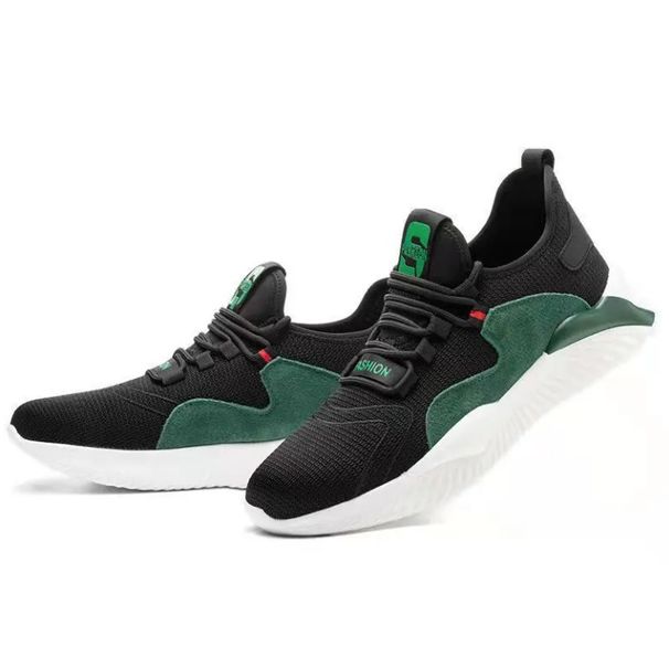 Safety Shoes For Men In Summer, Breathable, Ultra Light And Soft Sole, Anti Smash And Anti Puncture, Wear Resistant Safety Shoes For Large Sizes_vogvips.com