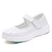 New Nurse Shoes White Flat Breathable Hospital Comfortable Non-slip Soft Sole Small White Shoes_vogvips.com
