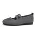 2022 Spring New European And American Style Large Size Round-Toe Women's Flat Loafers Casual Mom Shoes_vogvips.com