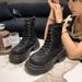 Bumblebee Martin For Women 2024 New Summer Canvas Low Short Super Popular Work Motorcycle Boots_vogvips.com