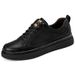 Men's British Casual Shoes Breathable Sneakers Retro One-pedal Board Shoes_vogvips.com