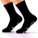 Cotton mid-tube socks monogrammed non-slip floor socks_vogvips.com
