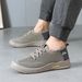 2026 New Summer Men's Flyknit Mesh Casual, Comfortable, Breathable Dad Shoes, Low-cut, Versatile, Non-slip,_vogvips.com