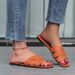 New Square Head With A Line Outside Wear Women's Summer Soft Bottom Beach Drag_vogvips.com