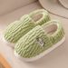 Lidani Cotton Women In Winter 2025 New Indoor Home Bag With Slip Resistant And Warm Plush Slippers For Men_vogvips.com